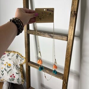 Ciel Colorful Tassel Necklace